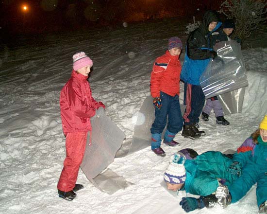 Pa, Janika, Fox, Brko a Mrak pi pytlovn